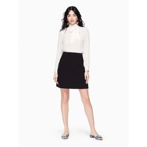 [kate spade] bow back skirt